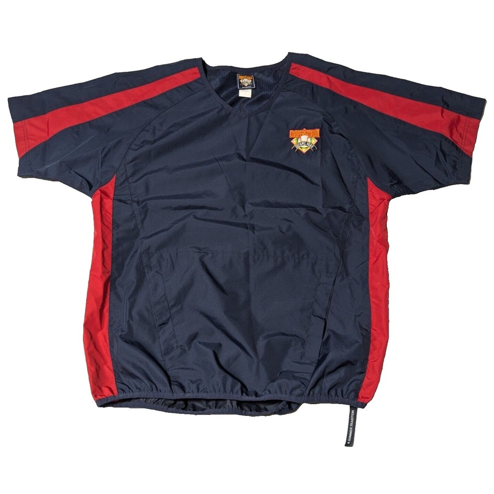 COPPERSTOWN DREAMS PARK Men Small‎ Blue Pullover Windbreaker Shirt EUC